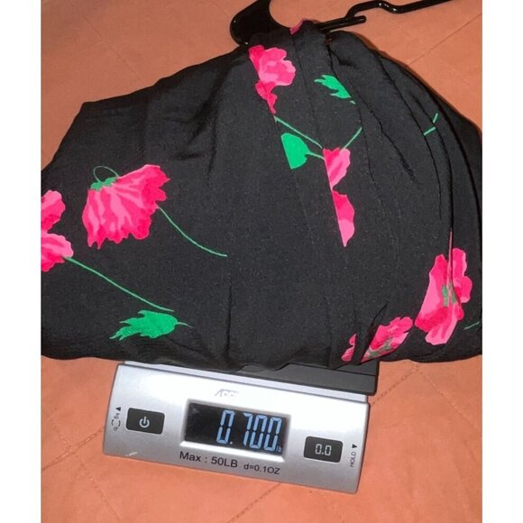 NWT Zara Floral Black Jumpsuit  Women size Large - Picture 10 of 10